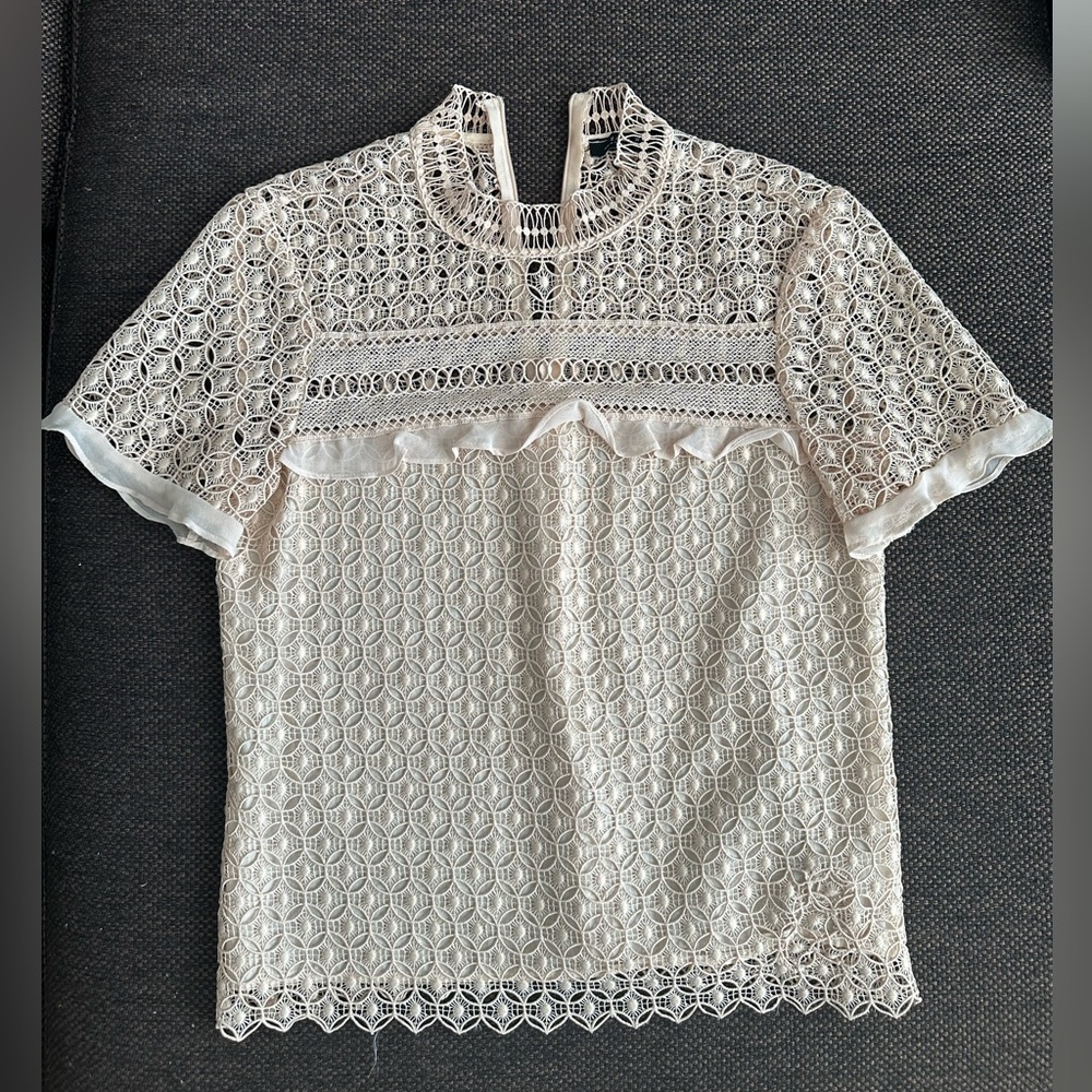 Beige Zara Top/Shirt